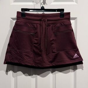 Adidas Performance Skort – Size Medium – Rust